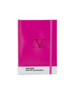 Forever Valentino Exhibition -  "Pink PP" and Pantone Hardcover Notebook (Pink)