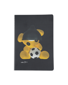 Urs Fischer's Untitled (Lamp/Bear) Football Notebook