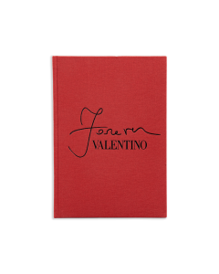 Forever Valentino Exhibition - Hardcover Notebook (Red)