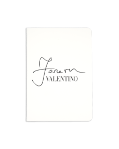 Forever Valentino Exhibition - Softcover Notebook (Beige)