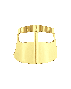 Motherland Mask Metal Magnet (Gold)