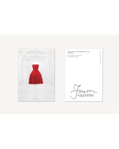 Forever Valentino Exhibition "Fiesta Dress" Postcard