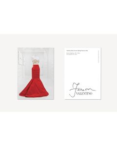 Forever Valentino Exhibition "Red Skirt" Postcard