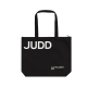 Jude Logo Tote Bag (Black/White)