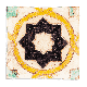 Découpage Tray - Spain Tile Octagon Star