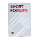 Sport for Life Notebook (Grey) 3-2-1 QOSM