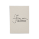 Forever Valentino Exhibition - Hardcover Notebook (White)