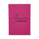 Forever Valentino Exhibition - Hardcover Notebook (Pink)
