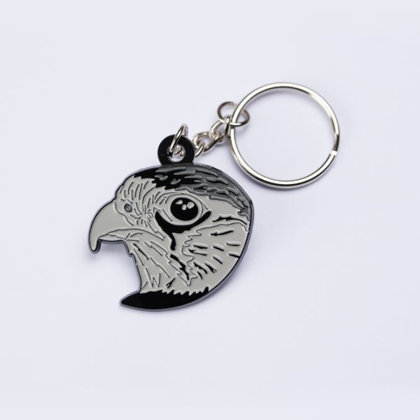 House of Cultures Key Chain - Falcon Head