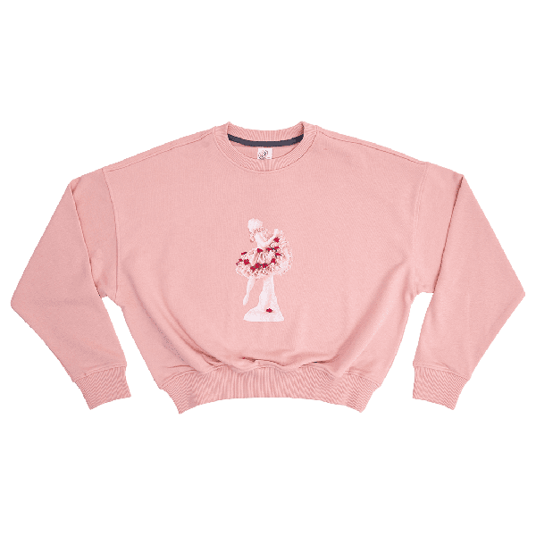 JK Pink Ballerina Sweatshirt