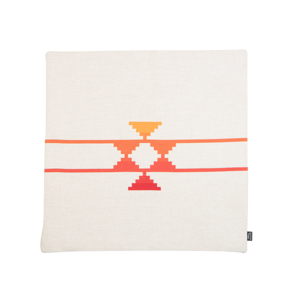 Cushion - Sadu Pattern (White)