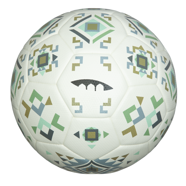 Football (PRO) - White with coloured pattern