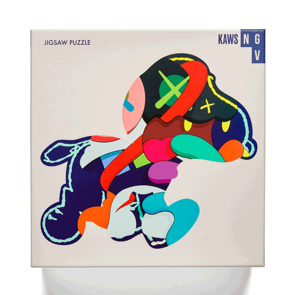 kaws x Snoopy パズル1000ピース Running Snoopy Puzzle