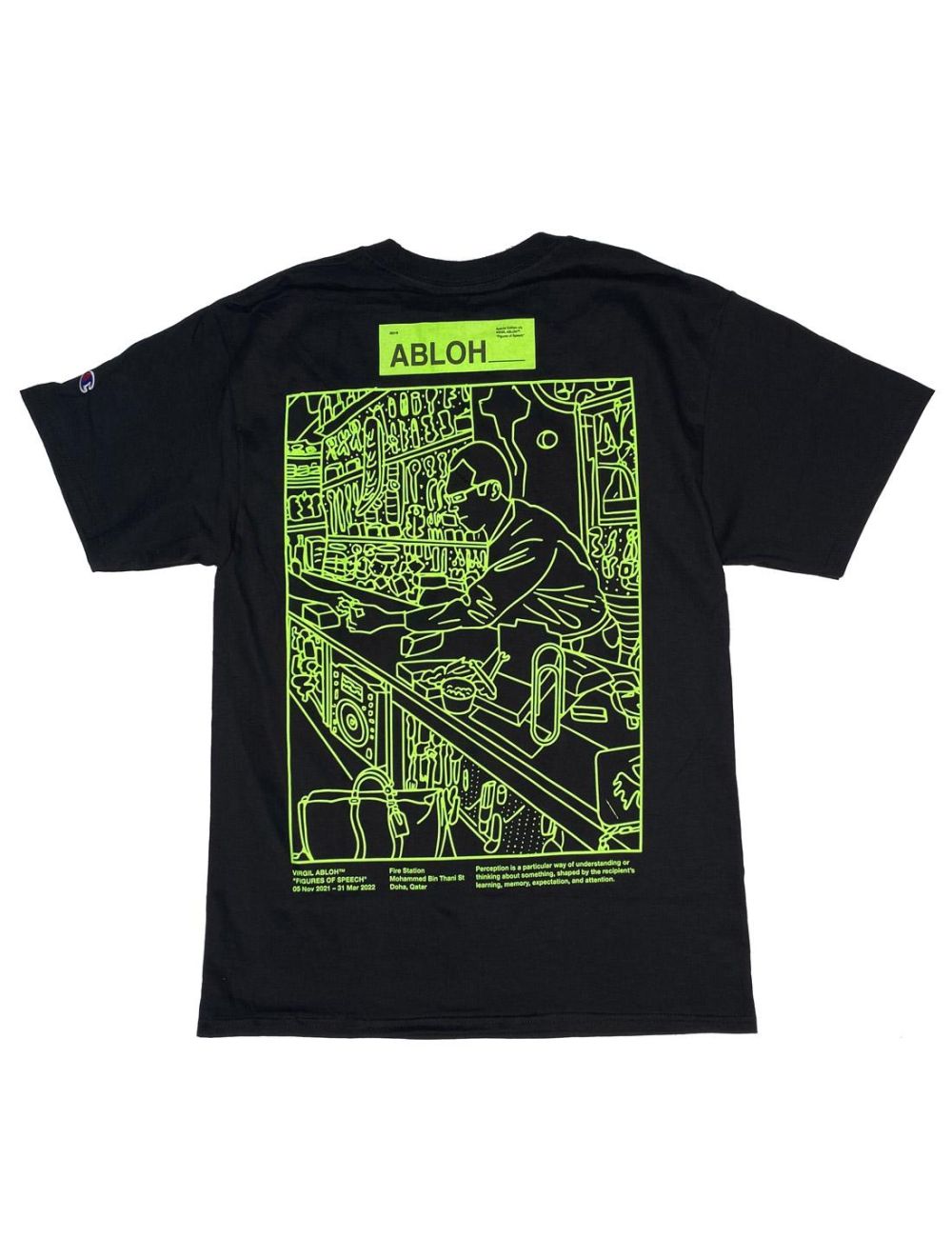 98'OFFICIAL BOOTLEG Tシャツ3 WINTER VIRGIL ABLOH Eye Spy- T-shirt Black