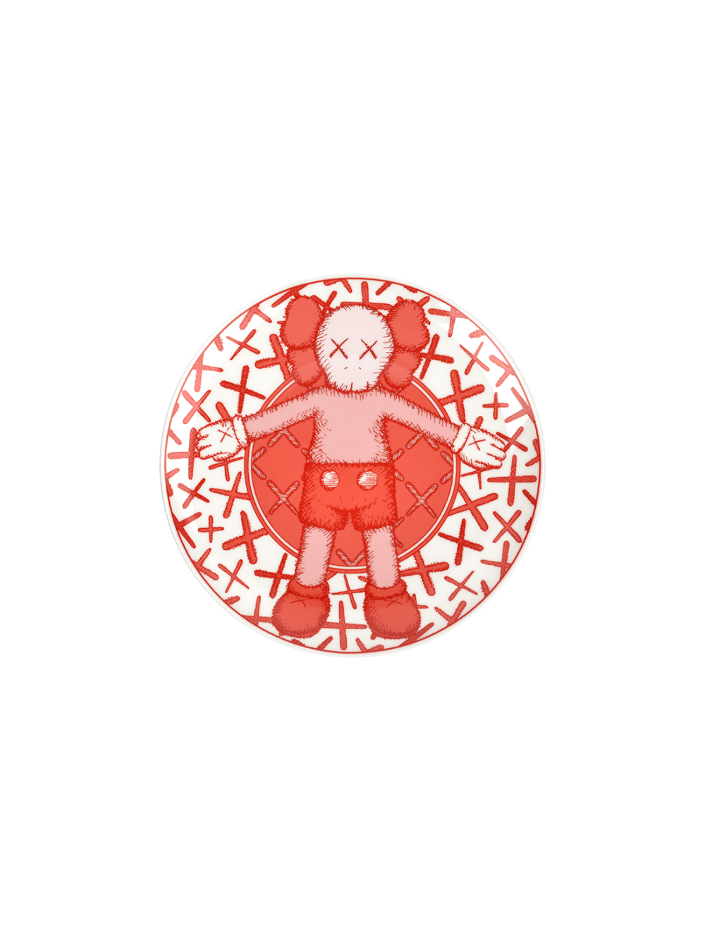 Set of four plates - KAWS for Qatar Museums