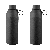 Reusable Water Bottle BLACK - 500ml 