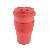 14oz Ecoffee Cup - Red Dawn design