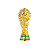  FIFA World Cup Trophy 3-2-1 QOSM