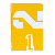 3-2-1 QOSM Notebook (Yellow)