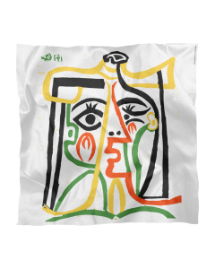 Scarf – Jacqueline (Picasso) – 70 x 70 cm