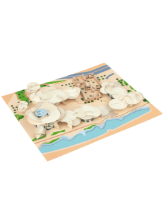 National Museum of Qatar - Easy Cut & Play 3D Model