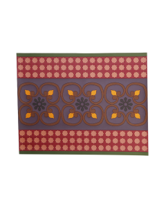 Placemat Sejjadeh Prune - Set of 2