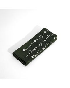 Love Peace Bless Napkin, Olive - Set of 2
