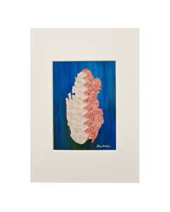 FN- Qatar Map- unframed A4