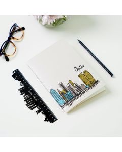 Doha Skyline Softcover Notebook