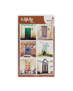 Mal Lawal 3 Magnet set of 6 -  Doors