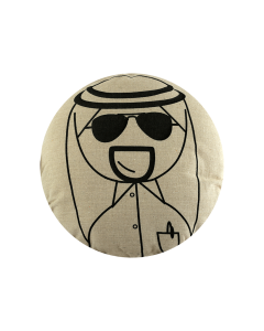 This is Qatar - Younger Qatari Male Cushion 