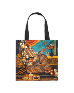 Museum of Islamic Art Tote Bag - Portrait of a Lady (Mirza Baba)