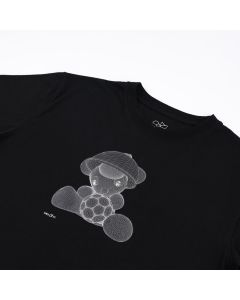 Urs Fischer's Untitled (Lamp/Bear) Black and White T-shirt