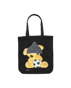 Urs Fischer's Untitled (Lamp/Bear) Football Tote Bag