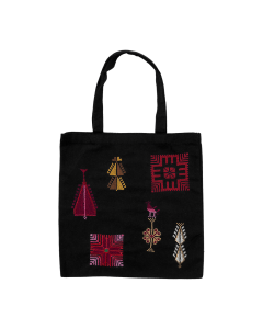 Ghurza Living Heritage Tote Bag (Black)