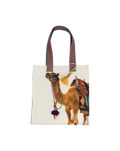 Saddle Camel-Printed Bag by Pakistani Artisans
