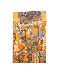 Tea Towel "The Wazir Pleads for the Life of the Young Bandit"