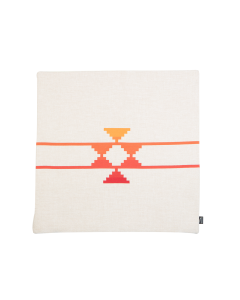 Cushion - Sadu Pattern (White)