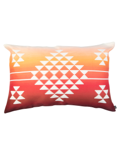 Cushion - Sadu Red Pattern (Rectangular)