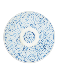 Découpage Plate - Iznik Spiral Motifs
