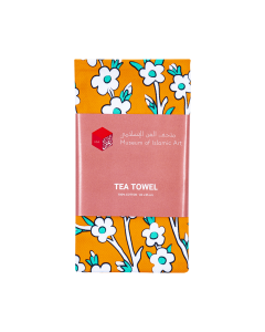 Museum of Islamic Art Tea Towel - Iznik Orange