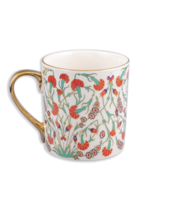 Museum of Islamic Art Mug - Orange Iznik Carnation