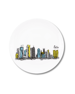 Skyline Ceramic Plate