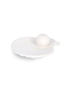 Ceramic Pearl Incense Holder (with incense sticks)
