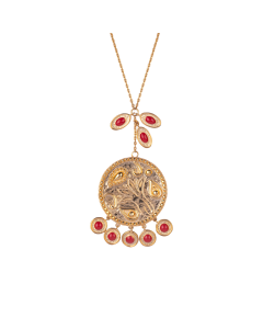 Aurélie Bidermann Limonium Necklece - Red Bakelite