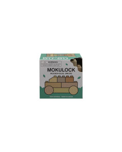 Wooden Toy – MOKULOCK Bubu blocks – 14 pcs