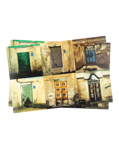 Mal Lawal 3 Placemats set of 2 - Doors