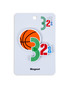 Basketball Magnet 3-2-1 QOSM 