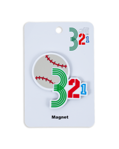  Baseball Magnet 3-2-1 QOSM