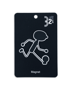 PA "Football" Magnet 3-2-1 QOSM